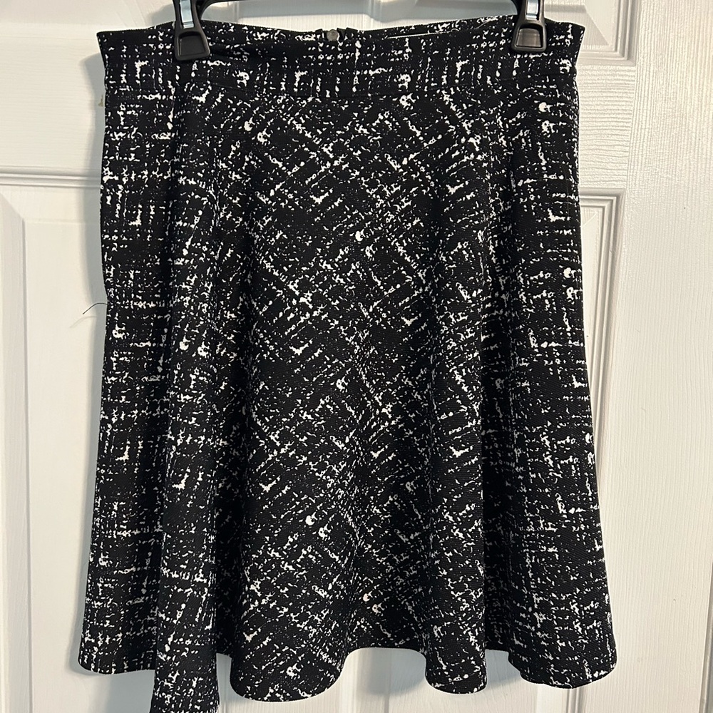 Black and White Skirt